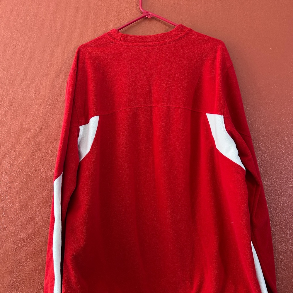 Nebraska Adidas Fleece Crewneck - Picture 8 of 8